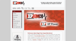 Desktop Screenshot of emcohighvoltage.com